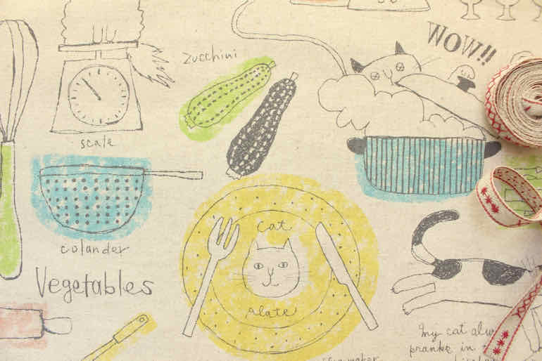 Jca 綿麻キッチンキャット